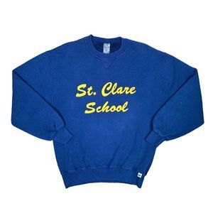 Vintage Russell Athletic St. Clare School Crew Neck Sweatshirt
